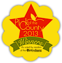 Pick of the county 2013 Winner badge